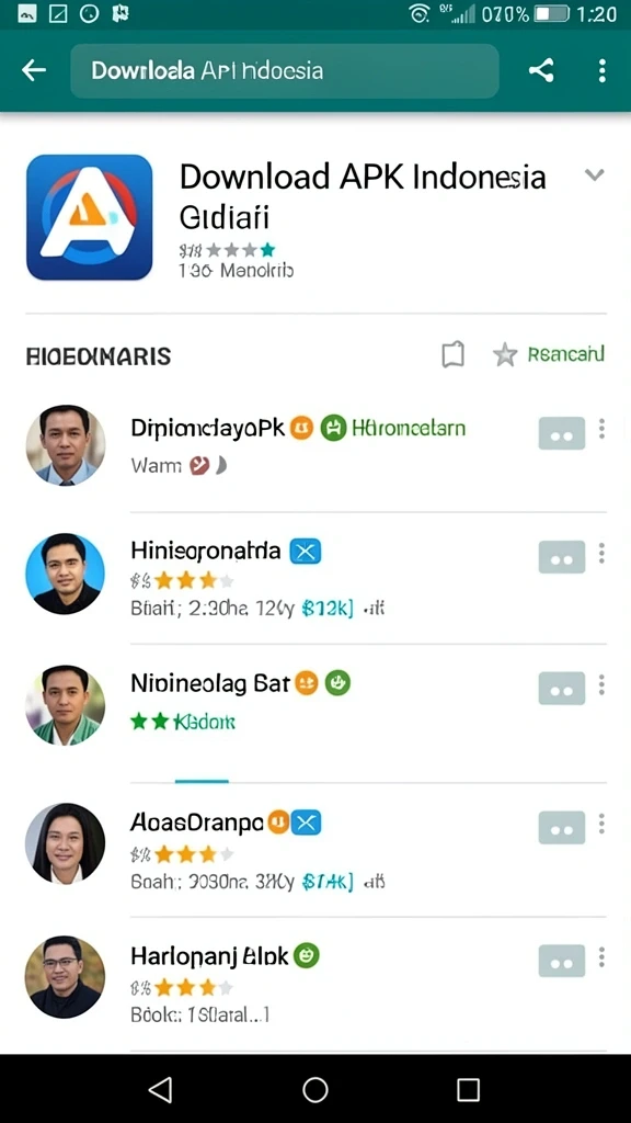 Tampilan antarmuka utama 55FIVE yang menarik.