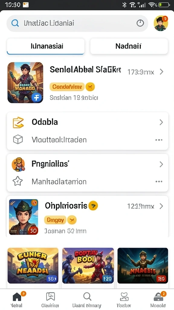 Tampilan awal permainan yang epik dan menawan.