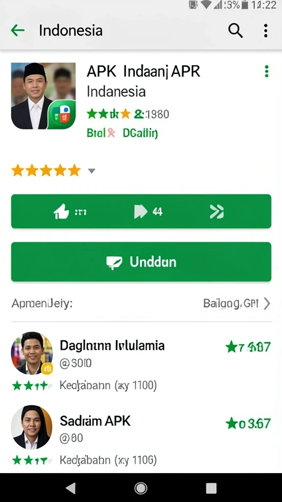 Tampilan antarmuka yang bersih dan menarik.