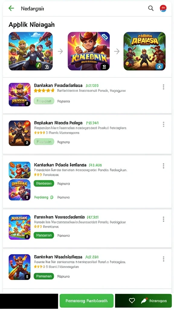 Karakter unik dengan kemampuan khusus yang menarik.