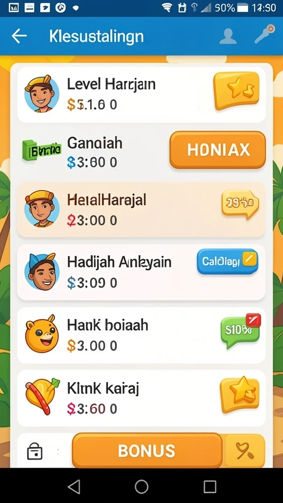 Tampilan grafis AFAF yang memukau.