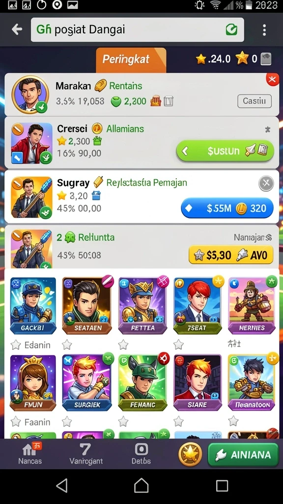 Momen seru dalam multiplayer AJAIB11 dengan teman-teman.