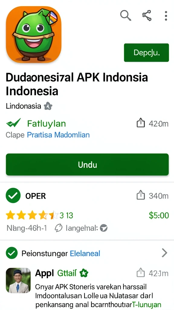 Tangkapan layar memperlihatkan antarmuka pengguna yang ramah.