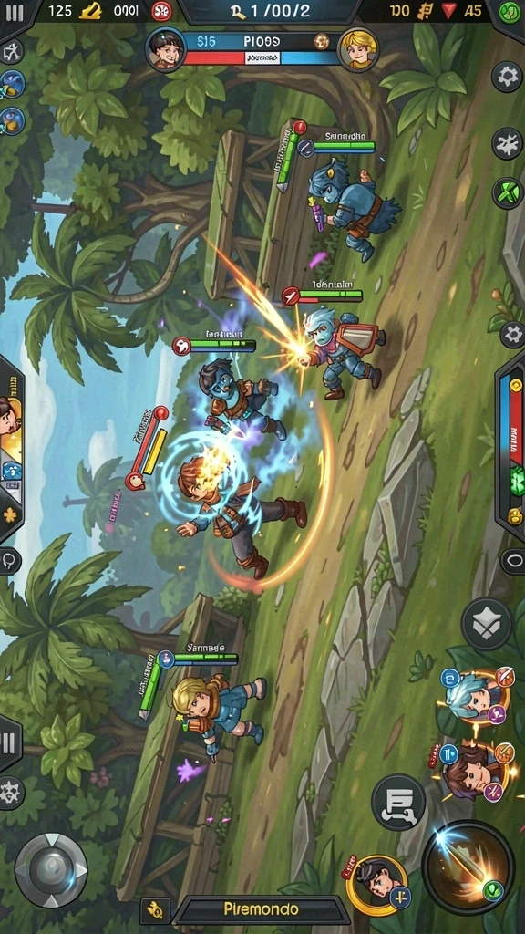 Screenshot mode multiplayer yang mengasyikkan.