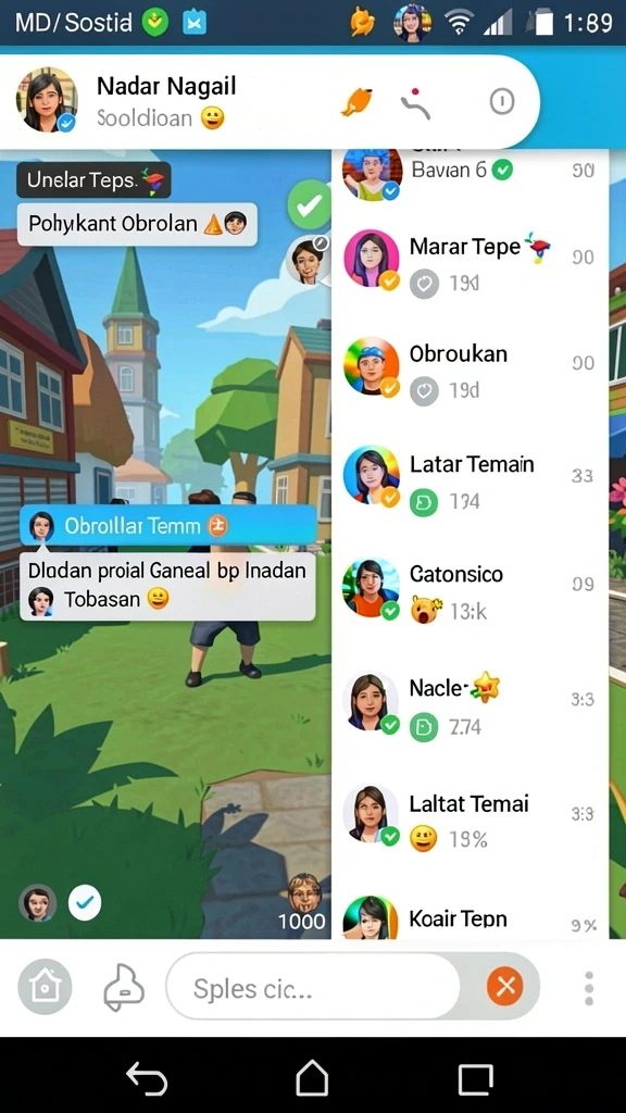 Gameplay seru dengan berbagai mode permainan.