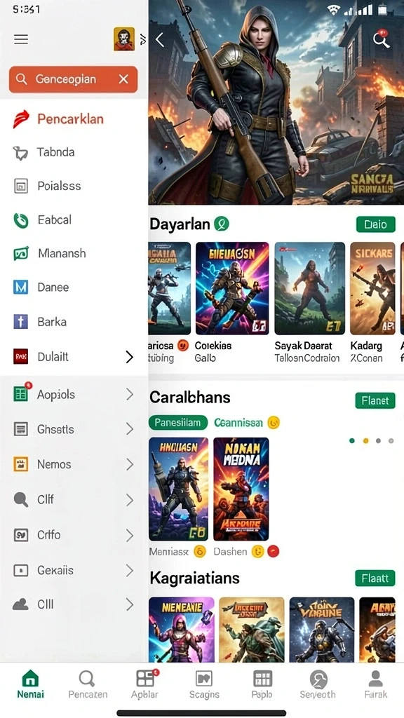 Gambar menunjukkan mode multiplayer yang seru.