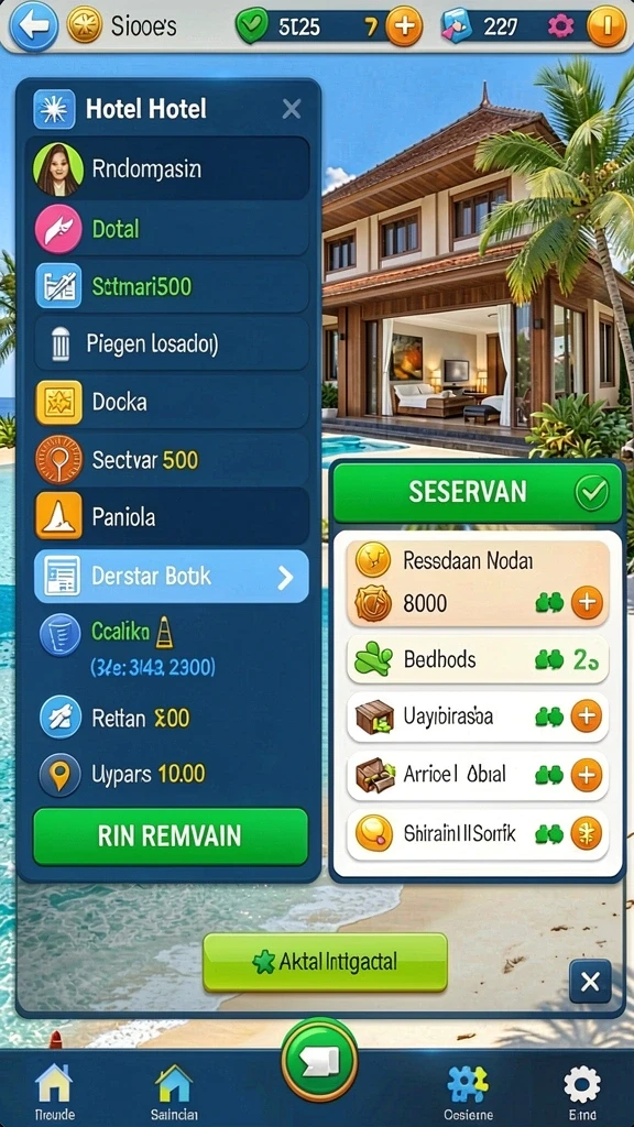 Tampilan antarmuka yang menarik dan mudah digunakan.