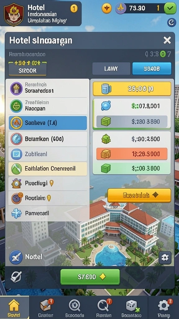 Tampilan utama aplikasi DINGDONGTOGEL yang menarik dan mudah dinavigasi.