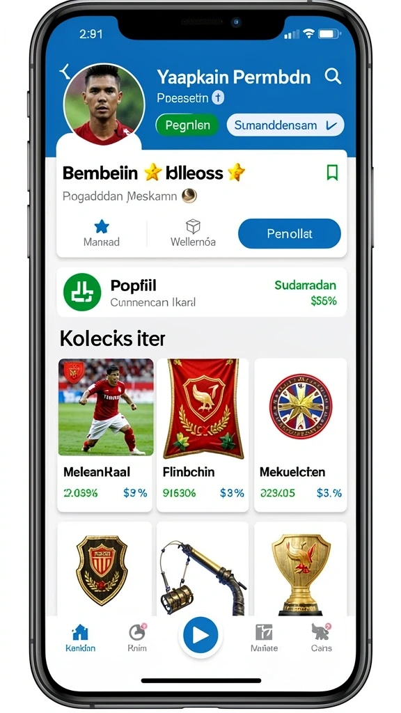 Tampilan awal game yang menarik dan penuh warna.