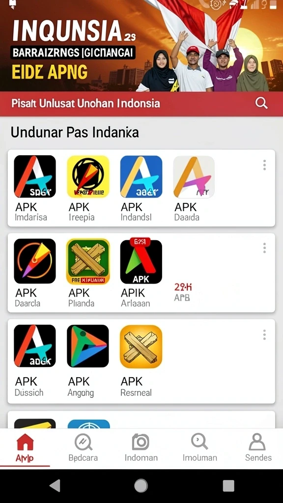 Karakter unik yang tersedia untuk dimainkan.
