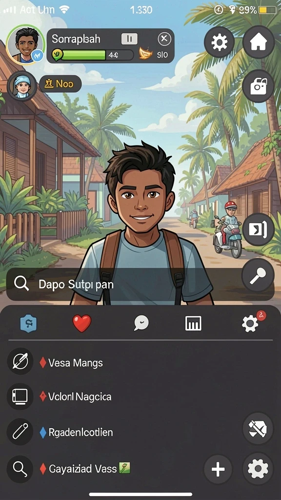 Berbagai pilihan permainan seru dan menarik.
