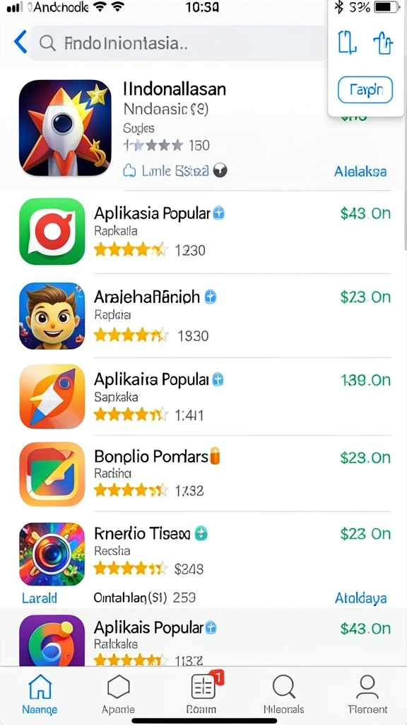 Tangkapan layar menampilkan karakter yang siap bertarung.