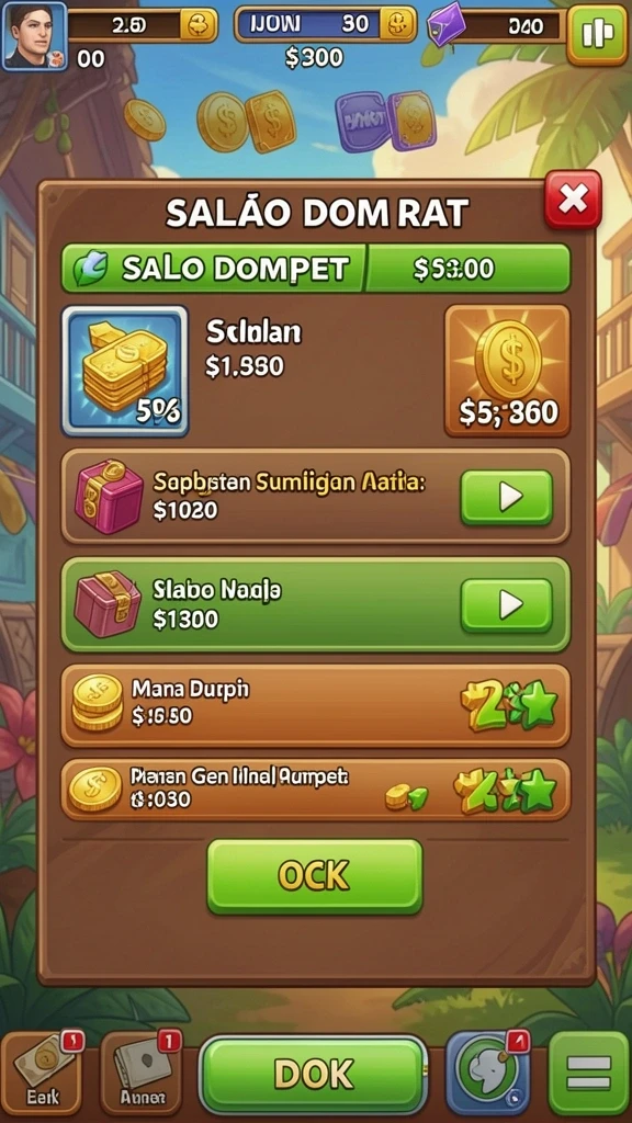Beragam level yang dirancang dengan kreativitas tinggi.