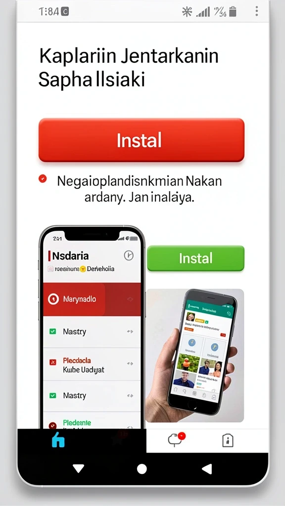 Tampilan antarmuka yang sederhana dan menarik.