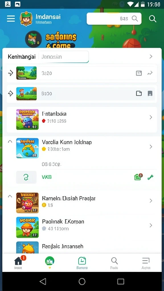 Tampilan antarmuka yang menarik dan mudah digunakan.