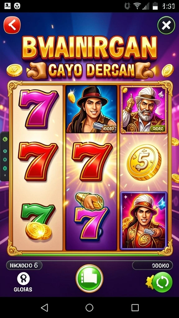 Screenshot memperlihatkan grafis menawan yang ditawarkan oleh JAMIN777.