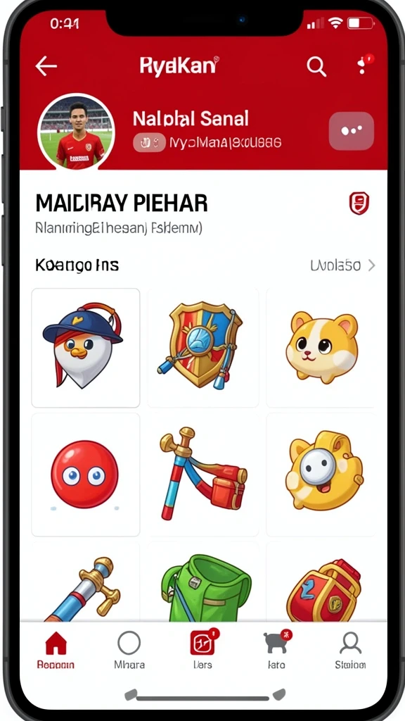 Level permainan yang menantang dan menyenangkan.