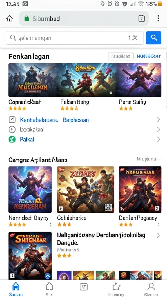 Tampilan antarmuka yang menarik dan mudah digunakan.
