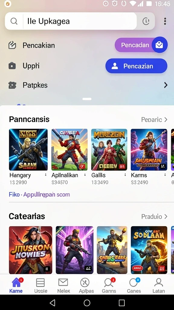 Tangkapan layar menunjukkan karakter utama dalam aksi.