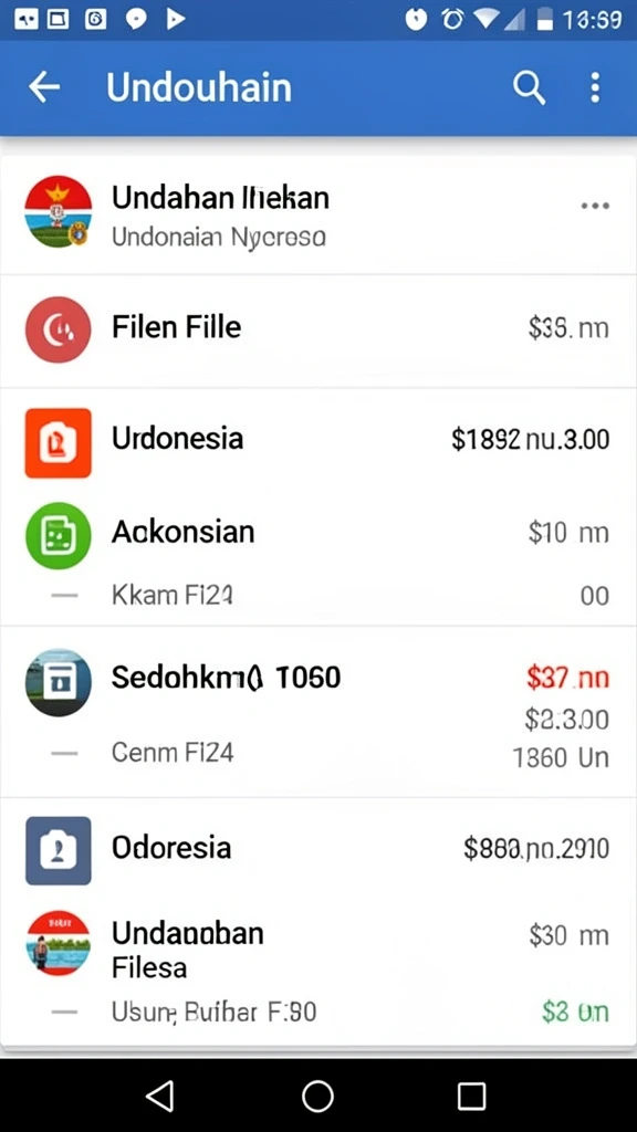 Tampilan antarmuka utama yang menarik dan intuitif.