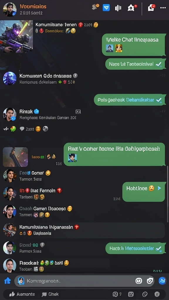 Fitur interaktif untuk meningkatkan keterlibatan pengguna.