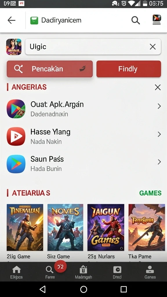 Tangkapan layar menunjukkan momen aksi mendebarkan dalam permainan.