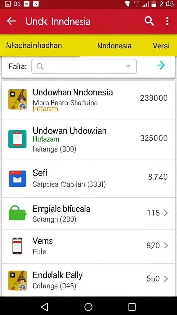Antarmuka pengguna yang intuitif dan menarik.