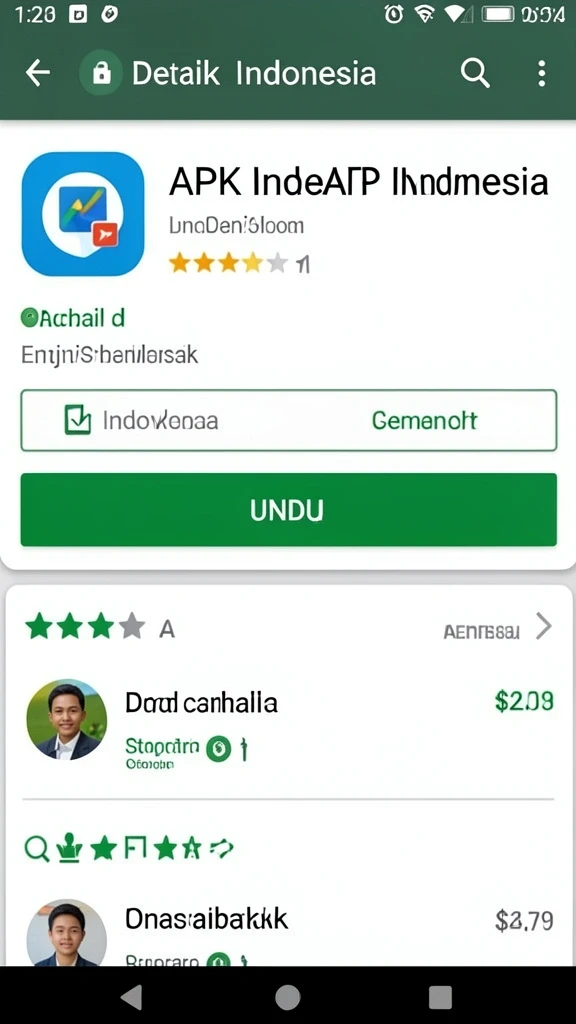 Tampilan antarmuka yang menarik dan modern.