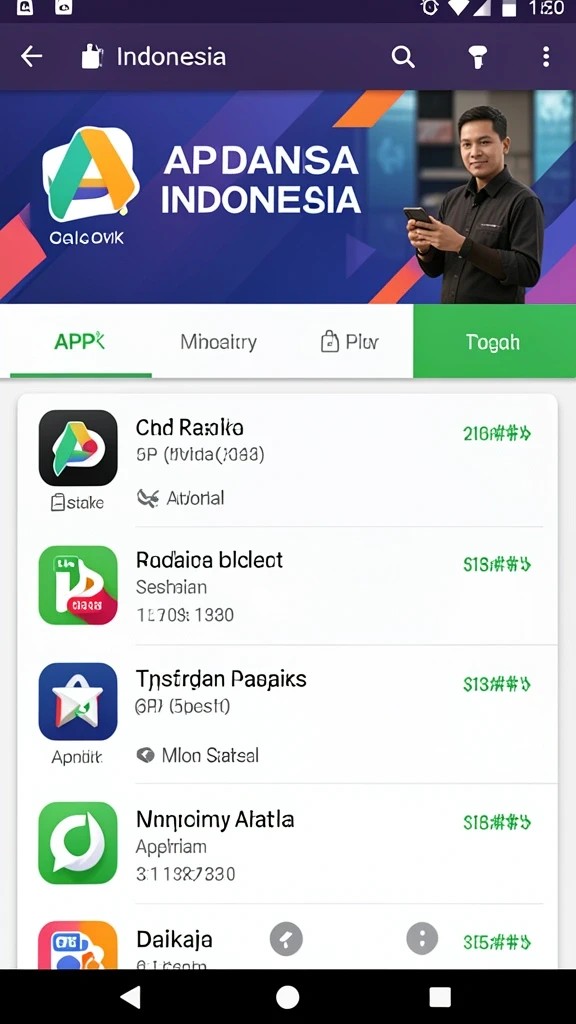 Tampilan antarmuka yang sederhana dan intuitif.