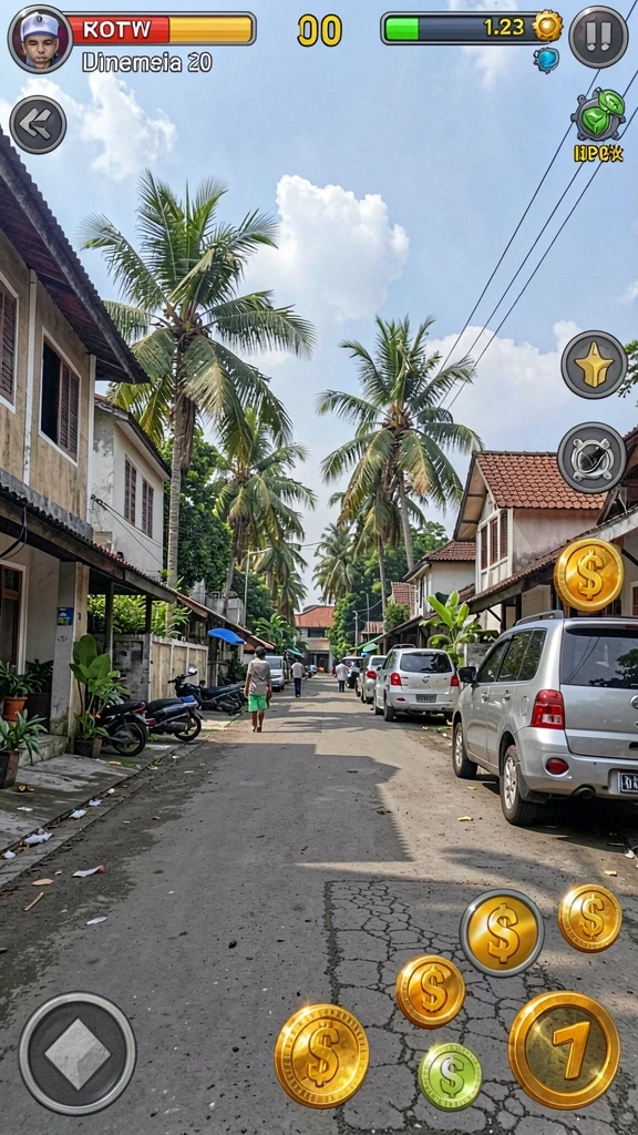 Fitur sosial yang memungkinkan interaksi antar pemain.
