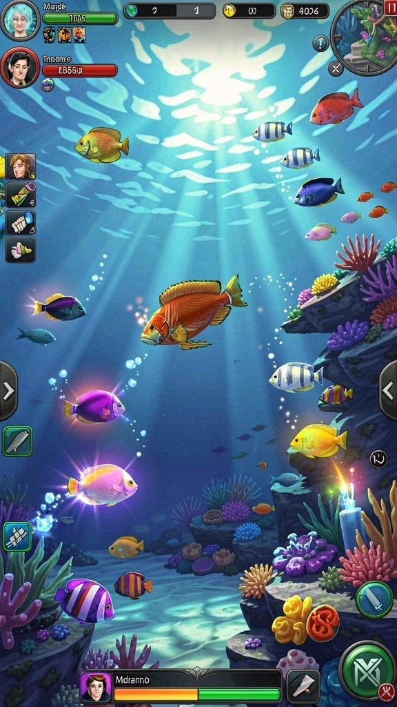 Screenshot ini menunjukkan interaksi antar pemain yang seru.