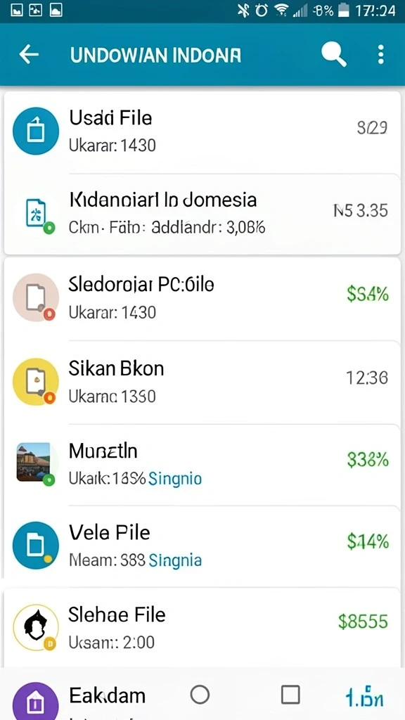 Tampilan antarmuka yang modern dan intuitif.
