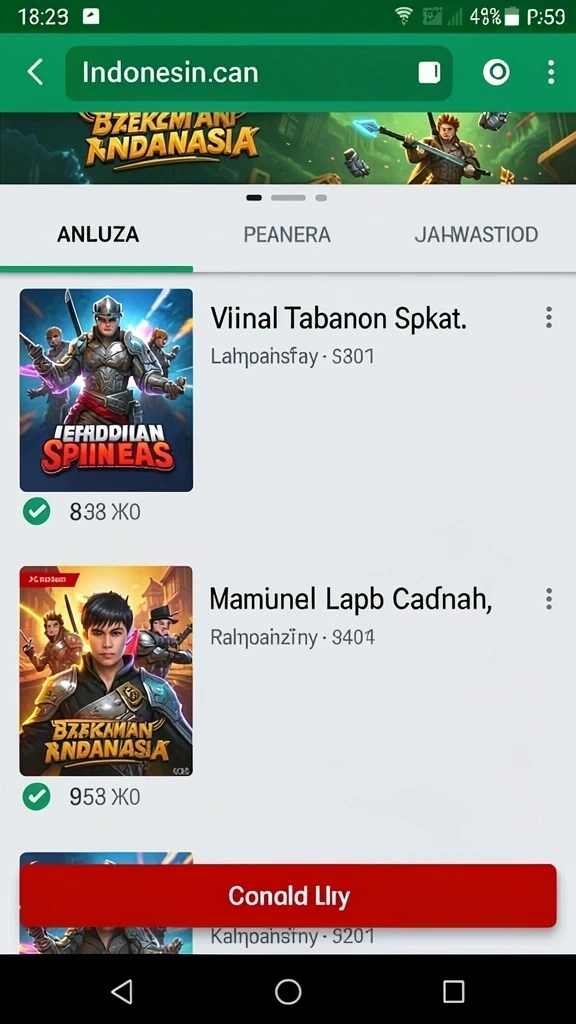 Berbagai tema slot unik untuk dipilih.