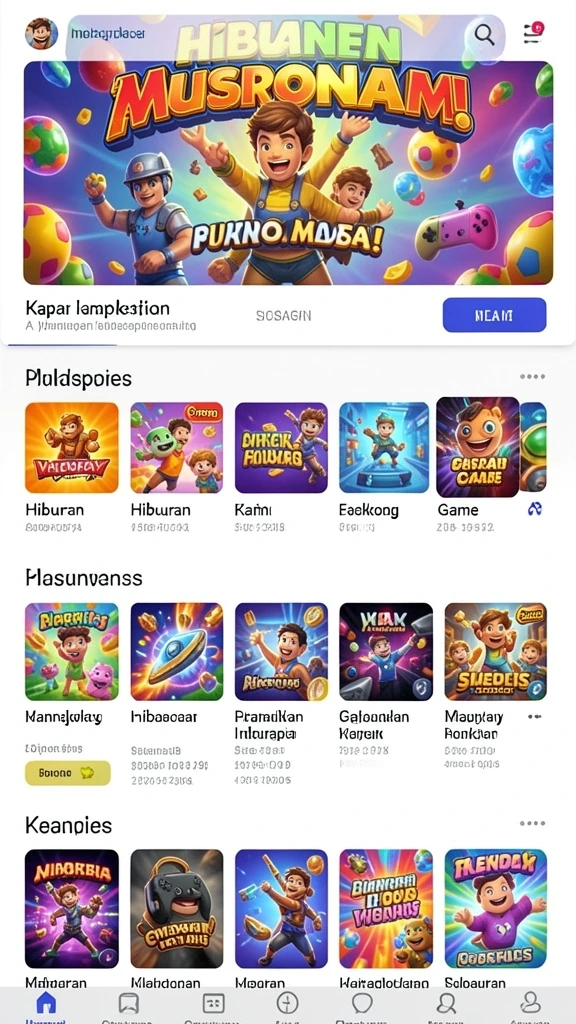 Screenshot ketiga memperlihatkan komunitas aktif yang saling berbagi tips permainan.
