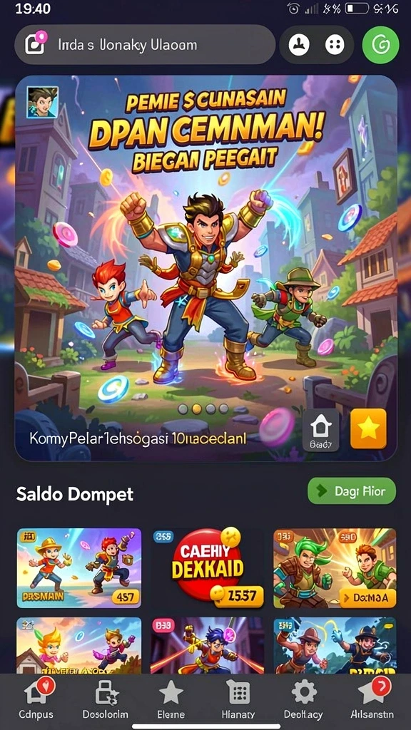Bonus dan promosi menarik setiap minggu.