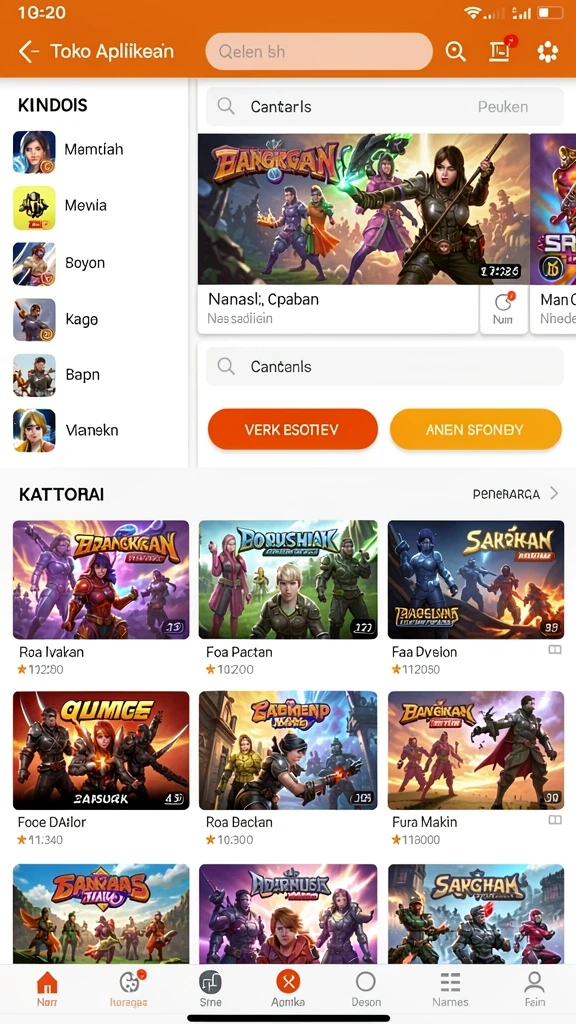 Beragam tema slot yang menghibur.