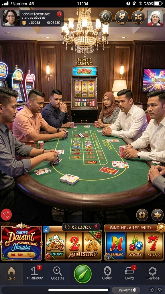 Berbagai pilihan permainan taruhan yang tersedia.