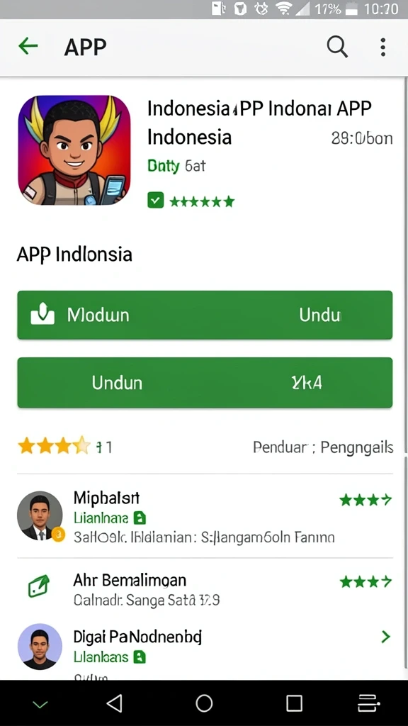 Tampilan antarmuka yang modern dan user-friendly.