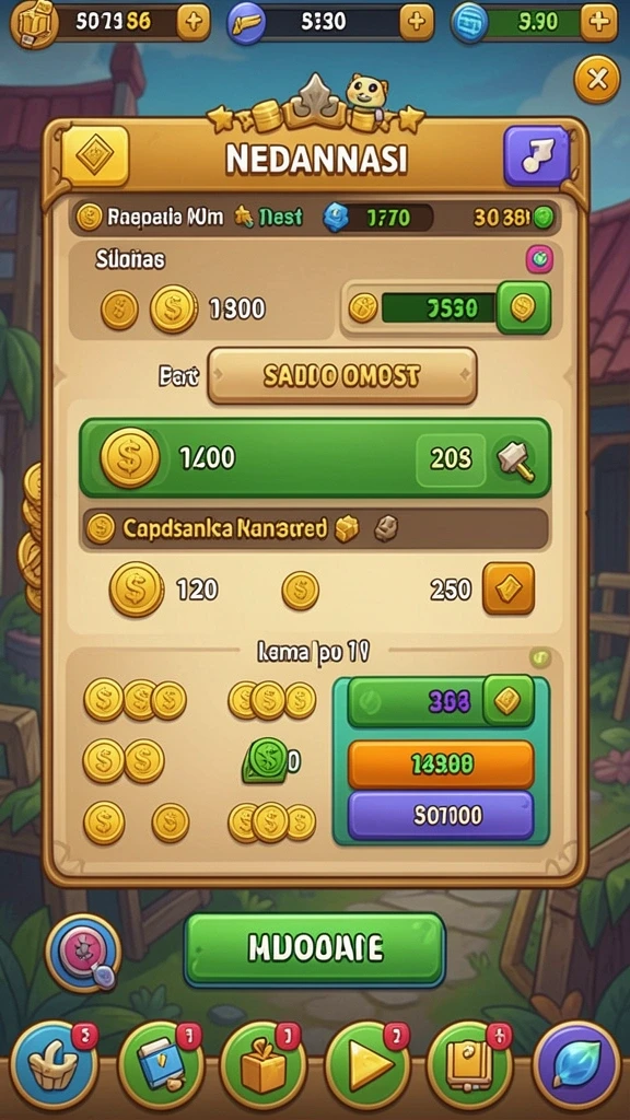 Sistem reward yang menarik untuk meningkatkan pengalaman bermain.