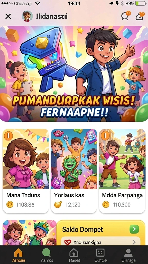 Tampilan antarmuka yang ramah pengguna.